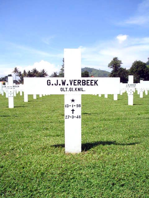 Afbeelding van graf of monument van Gerardus Jan Willem Verbeek