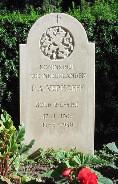 Afbeelding van graf of monument van Pieter Antoon Verhoeff