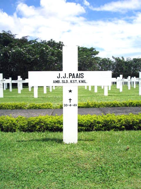 Afbeelding van graf of monument van J.J. Paais