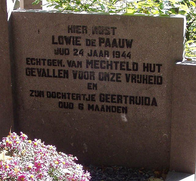 Afbeelding van graf of monument van Ludovicus de Paauw