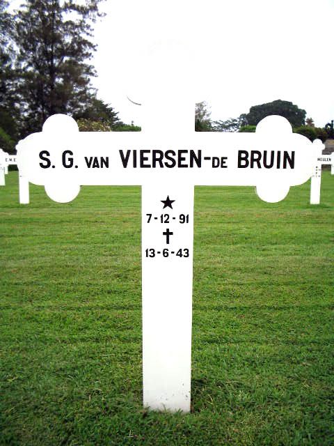 Afbeelding van graf of monument van Sipkje Geertruide van Viersen-de Bruin
