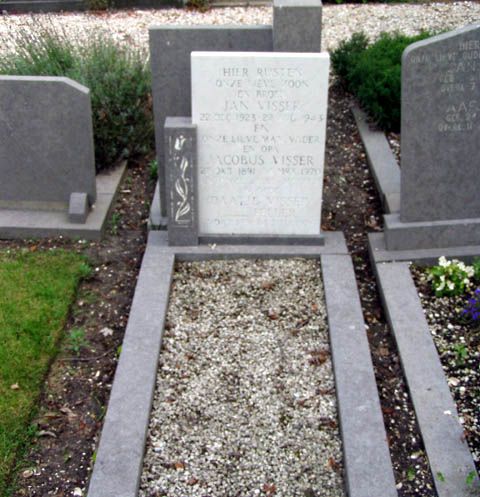 Afbeelding van graf of monument van Jan Visser