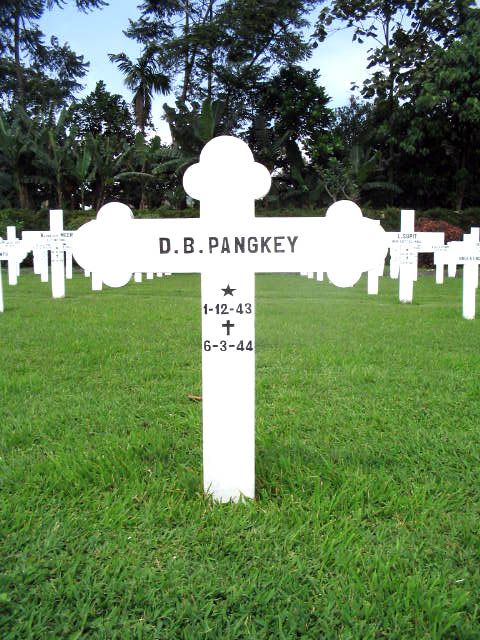 Afbeelding van graf of monument van D.B. Pangkey