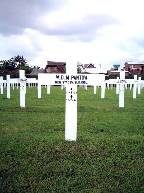 Afbeelding van graf of monument van W.D.M. Pantow
