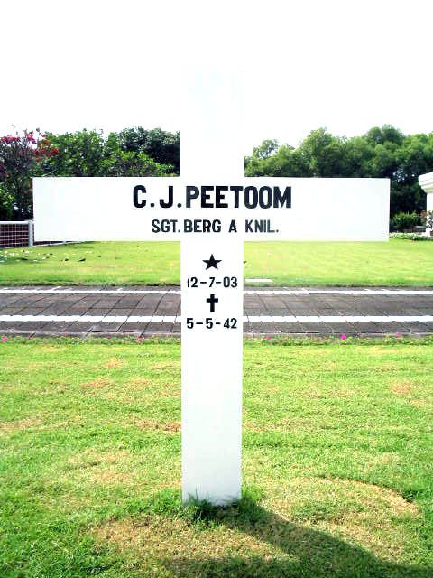 Afbeelding van graf of monument van Cornelis Johannes Peetoom