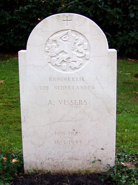 Afbeelding van graf of monument van Antonius Vissers