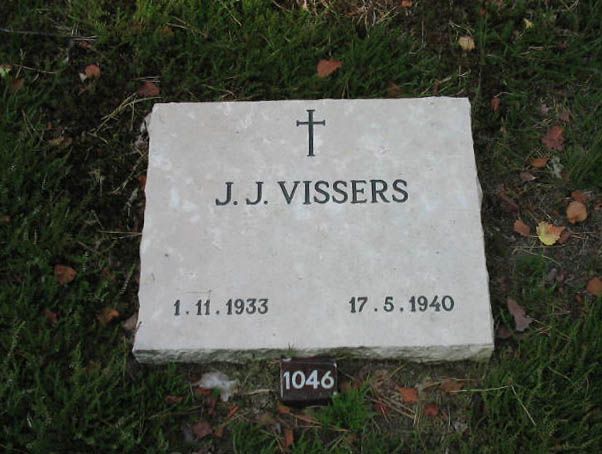 Afbeelding van graf of monument van Johannes Jacobus Vissers
