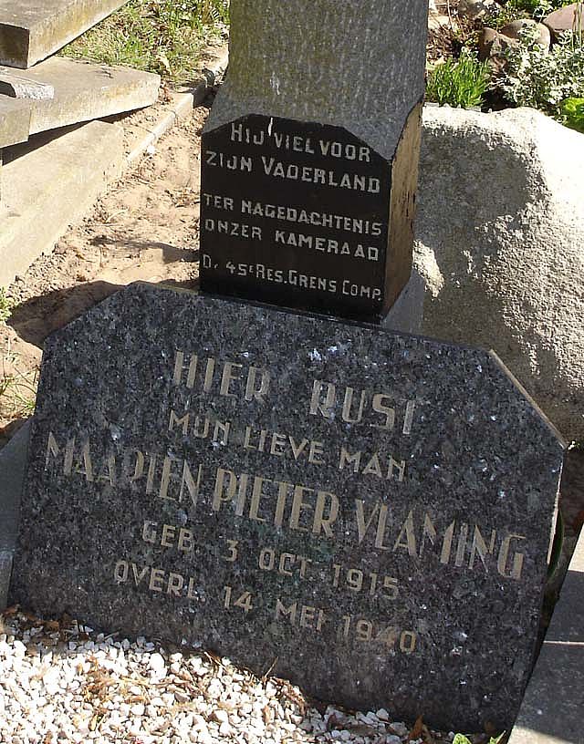 Afbeelding van graf of monument van Maarten Pieter Vlaming