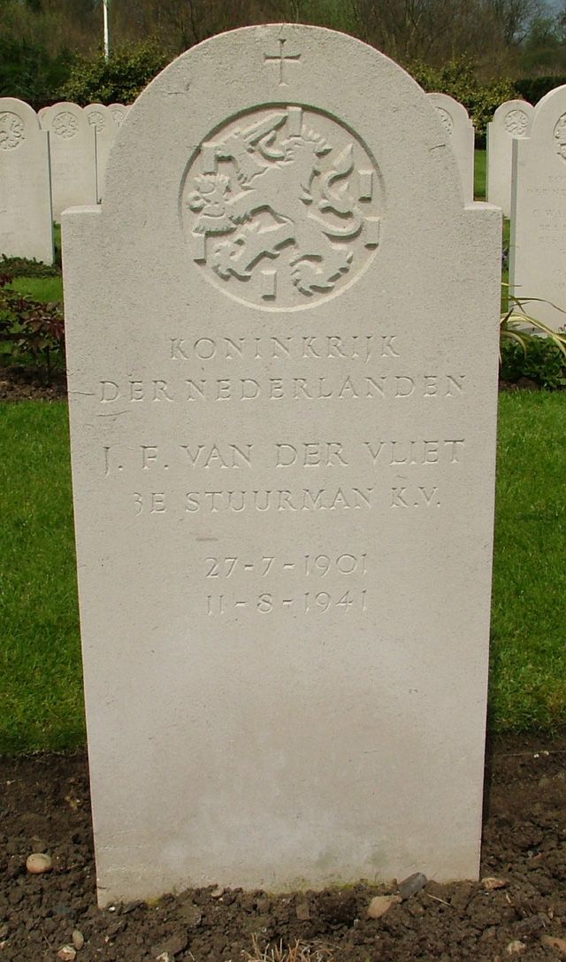 Afbeelding van graf of monument van Jacobus Frits van der Vliet