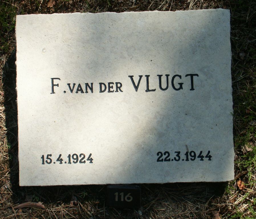 Afbeelding van graf of monument van Frans van der Vlugt