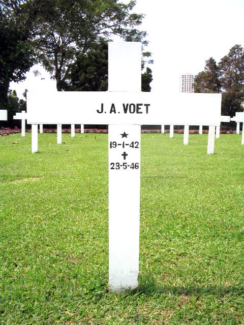 Afbeelding van graf of monument van Johannes Adolf Voet