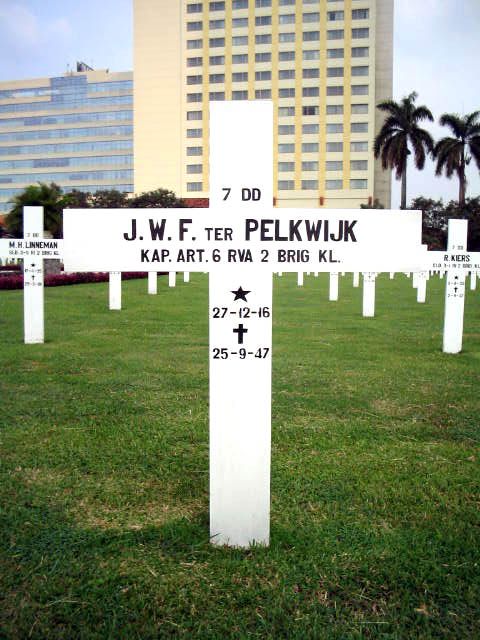 Afbeelding van graf of monument van Johannes Willem Frederik ter Pelkwijk