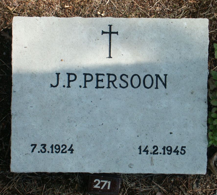 Afbeelding van graf of monument van Johannes Philippus Persoon
