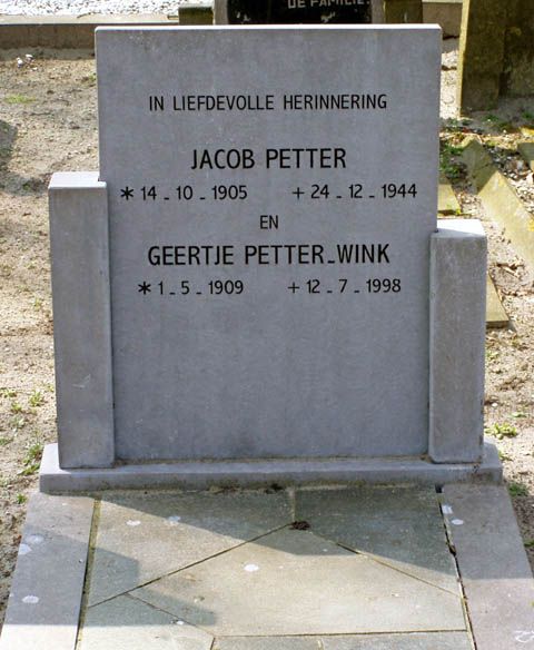 Afbeelding van graf of monument van Jacob Petter