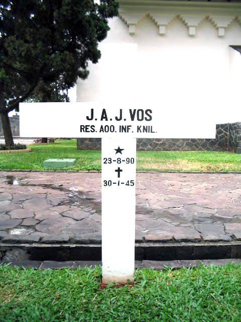 Afbeelding van graf of monument van Josef Alexander Johannes Vos