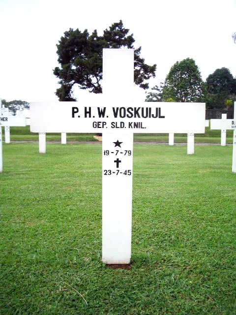 Afbeelding van graf of monument van Petrus Hendricus Wilhelmus Voskuijl