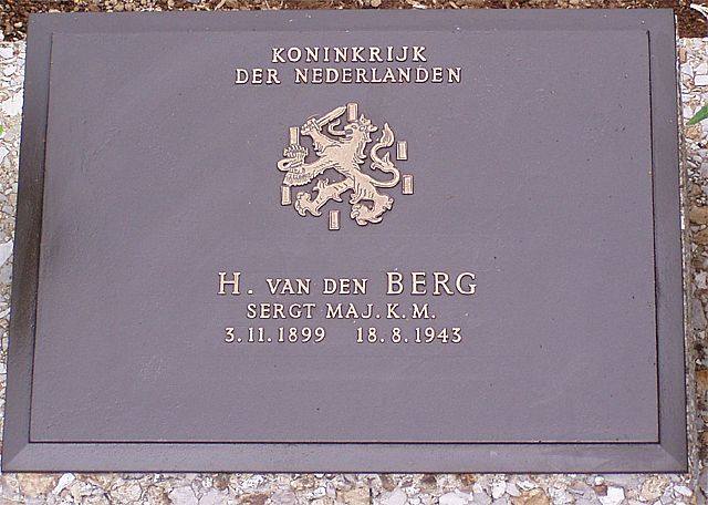 Afbeelding van graf of monument van Hendrik van den Berg