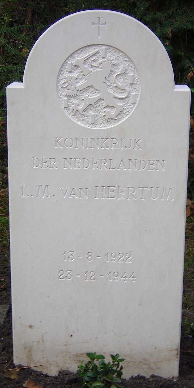 Afbeelding van graf of monument van Leonardus Martinus van Heertum