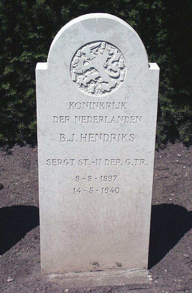 Afbeelding van graf of monument van Bernardus Johannes Hendriks