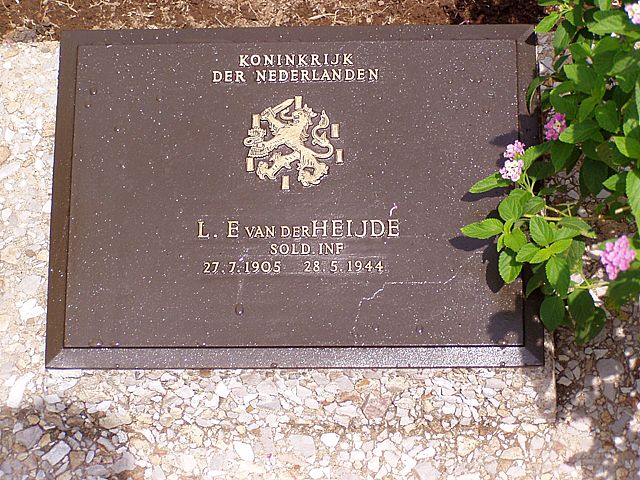 Afbeelding van graf of monument van Louis Emile van der Heijde