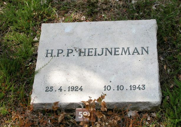 Afbeelding van graf of monument van Hendrik Petrus Paulus Heijneman