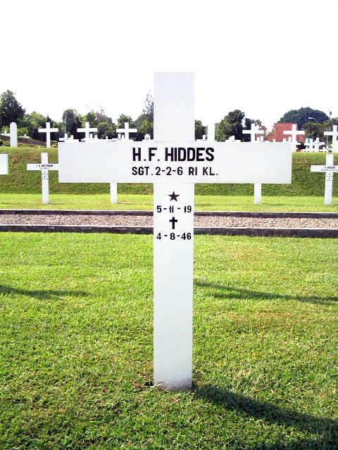 Afbeelding van graf of monument van Hendrikus Franciscus Hiddes