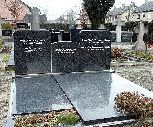 Afbeelding van graf of monument van Jozef Mathijs Hoeijmakers