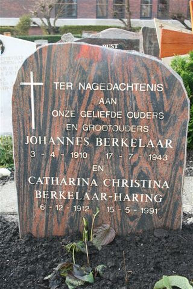Afbeelding van graf of monument van Jan Berkelaar
