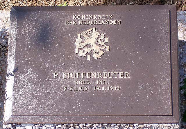 Afbeelding van graf of monument van Pieter Huffenreuter