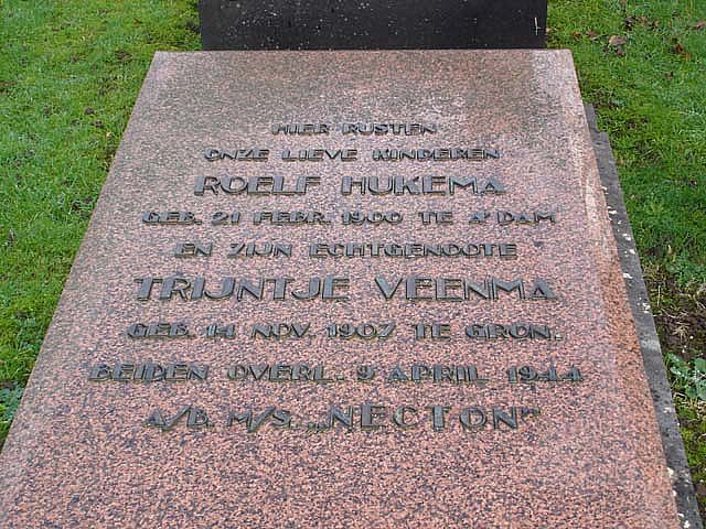 Afbeelding van graf of monument van Roelf Hukema
