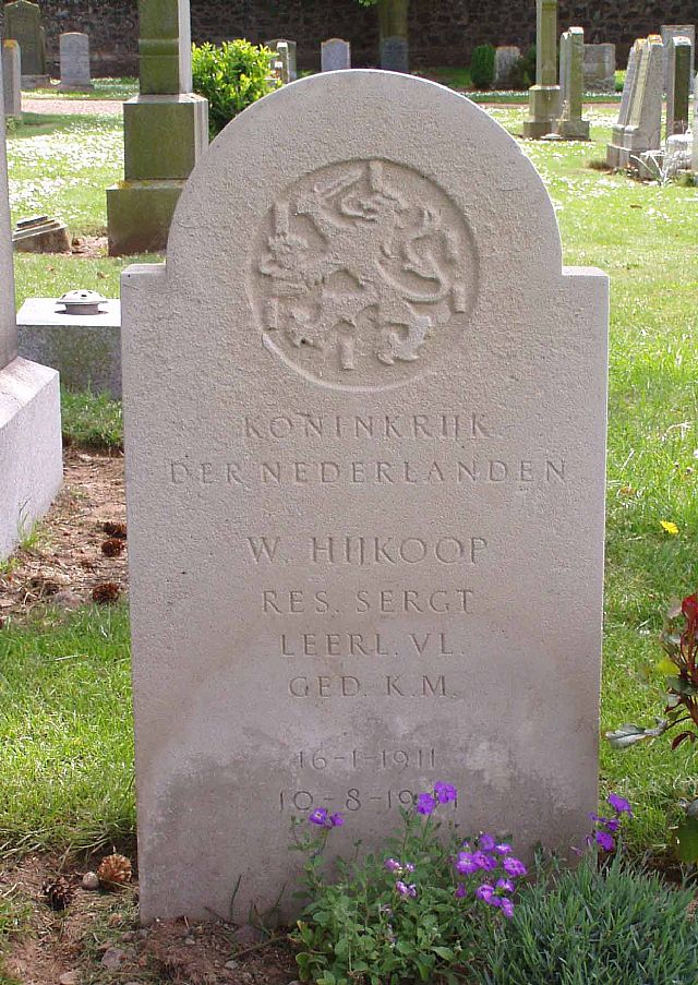 Afbeelding van graf of monument van Willem Hijkoop