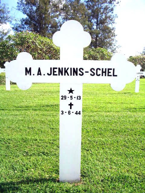 Afbeelding van graf of monument van M.A. Jenkins-Schel