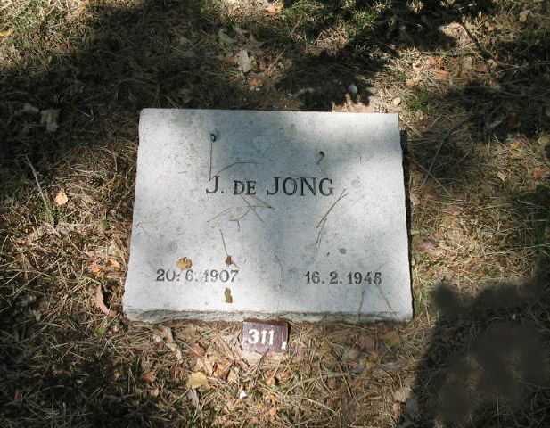 Afbeelding van graf of monument van Jan de Jong