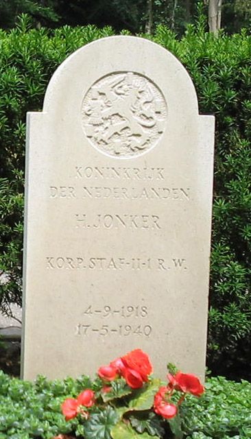 Afbeelding van graf of monument van Herman Jonker