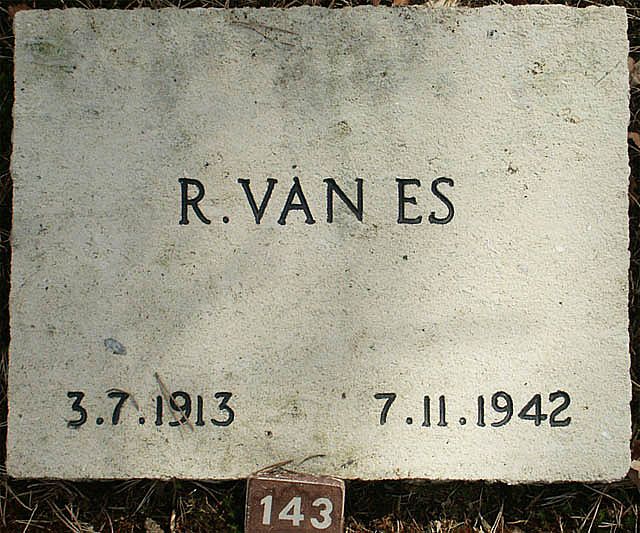 Afbeelding van graf of monument van Reijer van Es