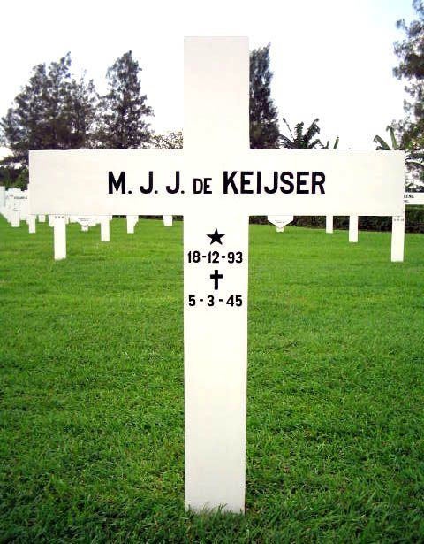 Afbeelding van graf of monument van Marinus Jan Jozef de Keijser