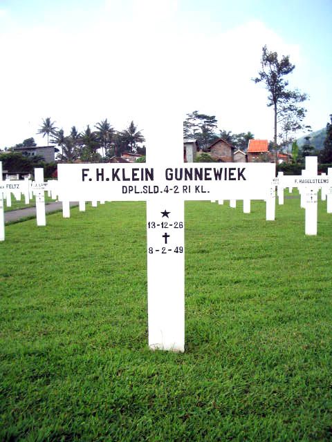 Afbeelding van graf of monument van Franciscus Hendrikus Klein Gunnewiek