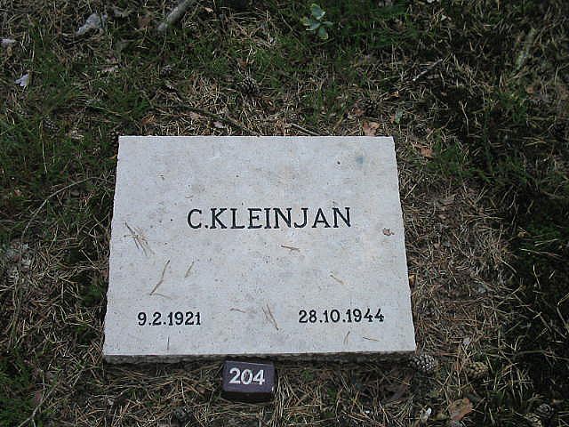 Afbeelding van graf of monument van Cornelis Kleinjan