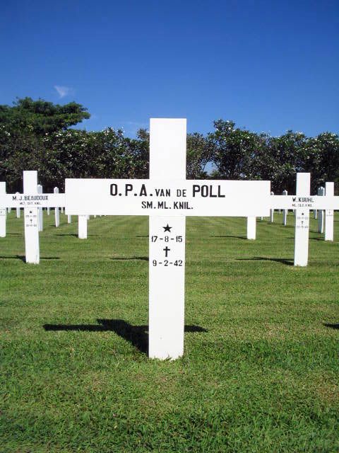 Afbeelding van graf of monument van Oemar Peter Alexander van de Poll