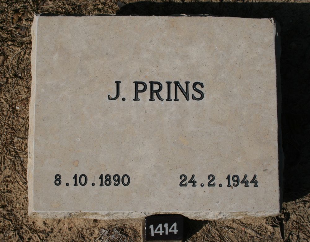 Afbeelding van graf of monument van Jan Prins
