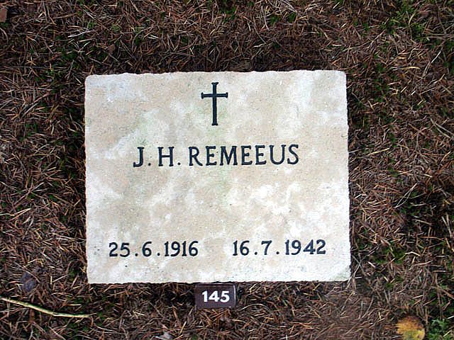 Afbeelding van graf of monument van Jan Hendrik Remeeus