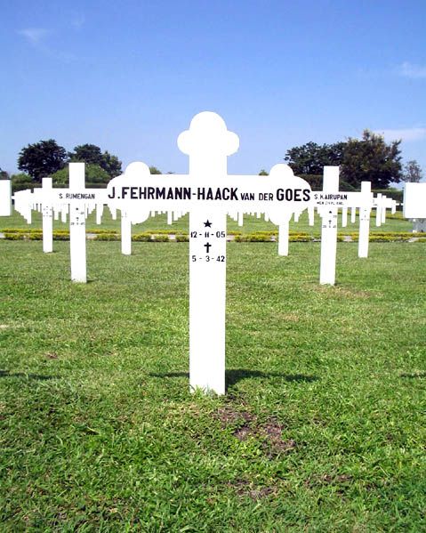 Afbeelding van graf of monument van Johanna Fehrmann-Haack van der Goes