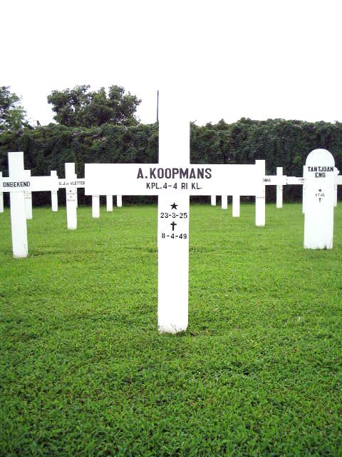 Afbeelding van graf of monument van Andries Koopmans