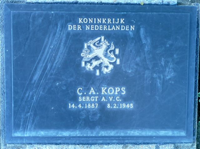 Afbeelding van graf of monument van Casper Adolf Kops