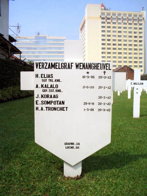 Afbeelding van graf of monument van Josias Koraag