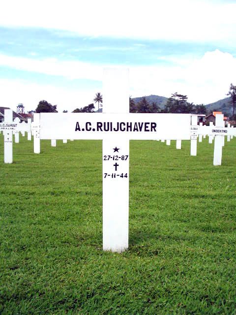 Afbeelding van graf of monument van Adriaan Cornelis Ruijchaver