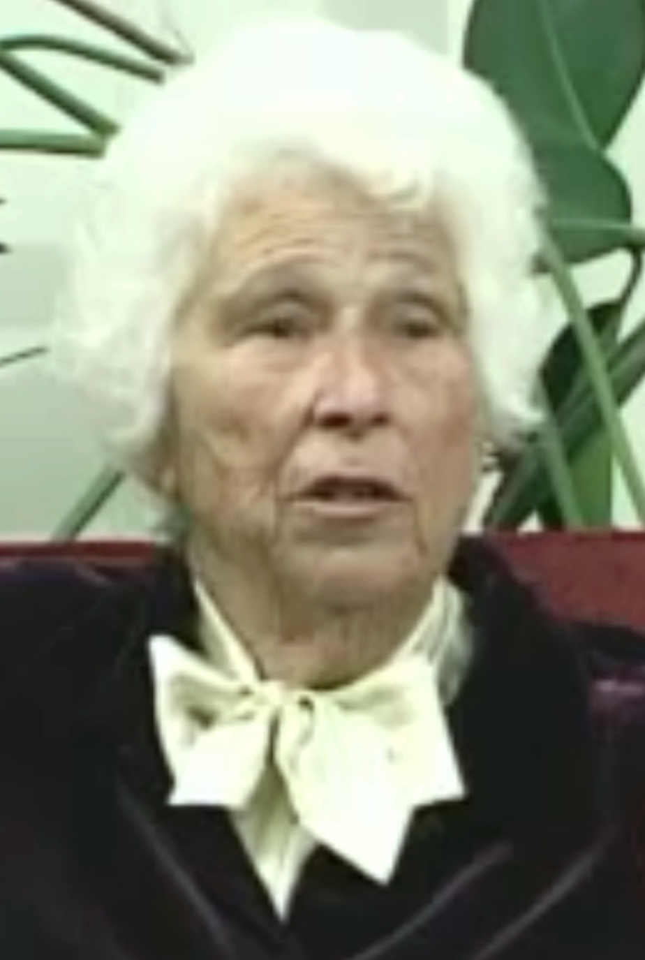 Mevrouw Mainzer in 1998