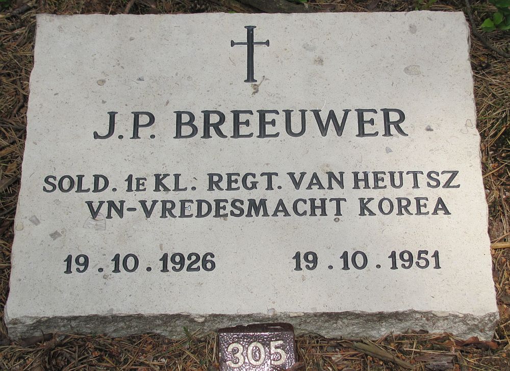 Afbeelding van graf of monument van Johannes Petrus Breeuwer