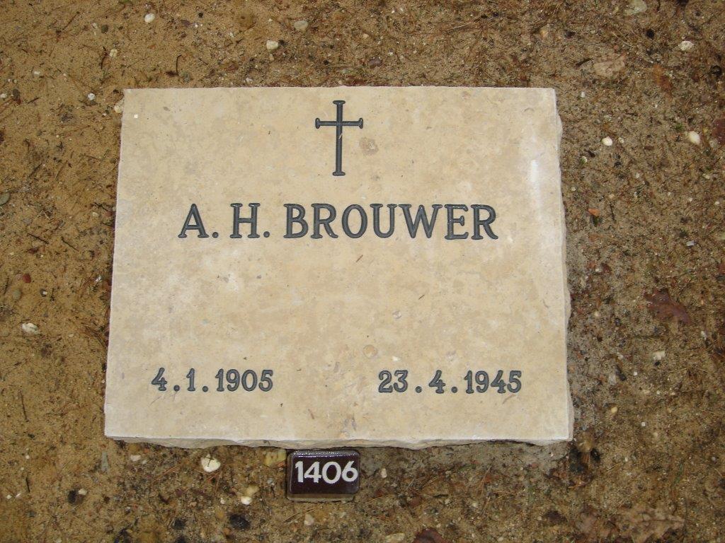 Afbeelding van graf of monument van Antonius Hendrikus Brouwer