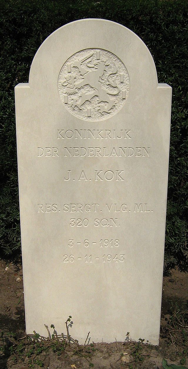 Afbeelding van graf of monument van Johannes Antonie Kok